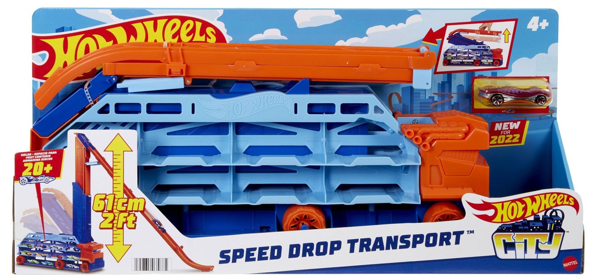 Dje Ja Igra Ka Hot Wheels City Auto Transporter Sa Stazom Za Spu Tanje S Auti Ima Ozone Hr