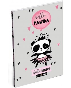 Rokovnik Lizzy Card - Hello Panda, A7 format