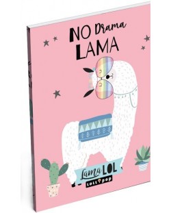 Bilježnica Lizzy Card- Lama LOL, A7 format
