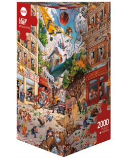 Puzzle Heye od 2000 dijelova - Apokalipsa, Jean-Jacques Loup