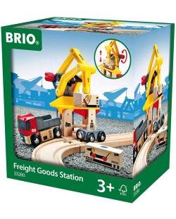 Set željezničke opreme Brio – Teretni kolodvor, 6 dijelova