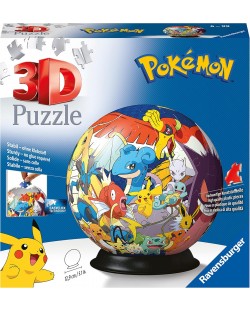 3D Slagalica Ravensburger od 72 dijela - Pokemon