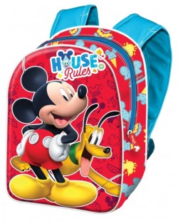 3D ruksak za dječji vrtić Karactermania Mickey Mouse - Rules 