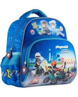 Ruksak za vrtić Astra Playmobil - PL-10, Policija