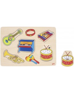 Drvena slagalica Goki – Glazbeni instrumenti, glazbena