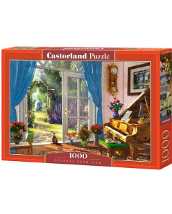 Puzzle Castorland od 1000 dijelova - Pogled na sobu s vratima, Dominic Davison