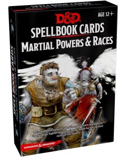 Dodatak za igranje uloga Dungeons & Dragons - Spellbook Cards: Martial Powers & Races