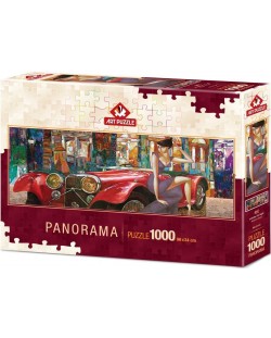 Panoramska slagalica Art Puzzle od 1000 dijelova - Pozivnica na večer
