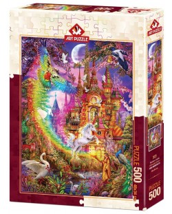 Puzzle Art Puzzle od 500 dijelova - Dvorac Duga