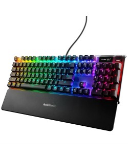 Gaming tipkovnica SteelSeries - Apex 7, crna, crveni prekidači