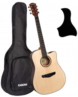 Akustična gitara Cascha - Stage Series CGA200, bež