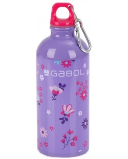 Aluminijska boca za vodu Gabol Violet - 600 ml