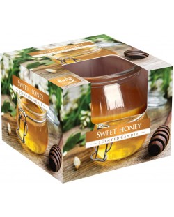 Mirisna svijeća Bispol Aura - Sweet Honey, 80 g