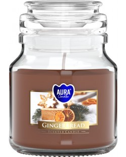 Mirisna svijeća u teglici Bispol Aura - Gingerbread, 120 g
