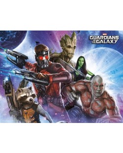 Umjetnički otisak Pyramid Marvel: Guardians of the Galaxy - Team