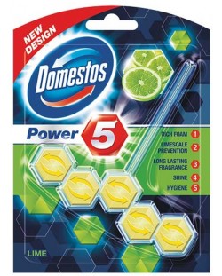WC osvježivač Domestos - Power 5 Lime, 55 g