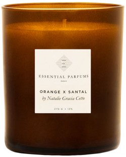 Mirisna svijeća Essential Parfums - Orange x Santal by Natalie Gracia Cetto, 270 g