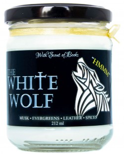 Mirisna svijeća The Witcher - The White Wolf, 212 ml