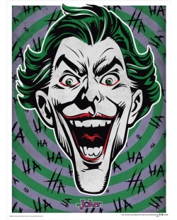 Umjetnički otisak Pyramid DC Comics: The Joker - Ha-Ha-Ha