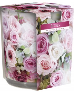 Mirisna svijeća Bispol Aura - Roses, 100 g
