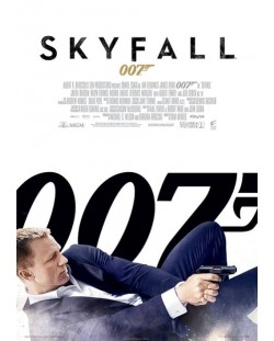 Umjetnički otisak Pyramid Movies: James Bond - Skyfall One Sheet - White