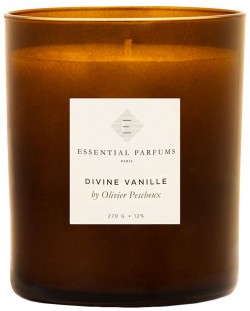 Mirisna svijeća Essential Parfums - Divine Vanille by Olivier Pescheux, 270 g