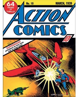 Umjetnički otisak Pyramid DC Comics: Superman - Action Comics No.10