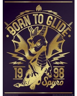 Umjetnički otisak Pyramid Games: Spyro - Gold Born To Glide