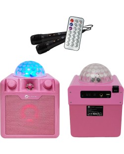 Audio sustav N-Gear - Disco Block 410, ružičasti