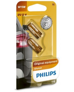 Auto žarulje Philips - 12V, WY5W, W2.1X9.5d, 2 komada