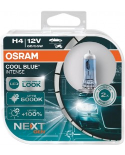 Auto žarulje Osram - H4, 64193CBN, Cool Blue Intense