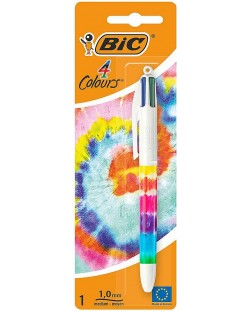 Automatska kemijska olovka BIC 4 Colours - Tie Dye, 1.0 mm, 4 boje