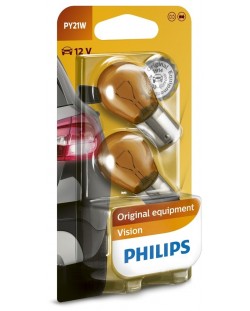 Auto žarulje Philips - 12V, PY21W, BAU15s, 2 komada