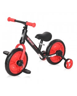 Bicikl za ravnotežu Lorelli - Energy, crni i crveni
