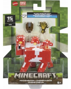 Osnovna figurica Minecraft - Mooshroom, 8 cm 