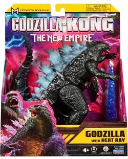 Osnovna figurica MonsterVerse Godzilla x Kong - Godzilla s toplinskom zrakom, 15 cm