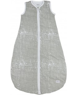 Vreća za spavanje za bebe Meyco Baby - Tog 0.5, 86 cm, Grey Stripes