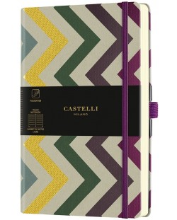 Bilžježnica Castelli Oro - Frets, 13 x 21 cm, na linije