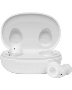 Bežične slušalice s mikrofonom JBL - FREE II, TWS, bijele