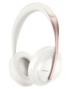 Bežične slušalice s mikrofonom Bose - 700NC, ANC, bijele/ružičaste