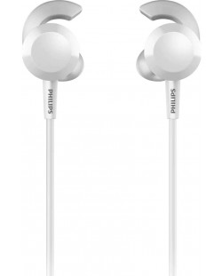 Bežične slušalice s mikrofonom Philips - TAE4205WT, bijele