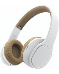 HAMA Slušalice "Touch" Bluetooth  On-Ear ,, mikrofon, bijelo/smeđe, tipke na dodir