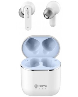 Bežične slušalice Boya - BY-AP4-W, TWS, bijele