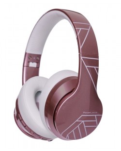 Bežične slušalice PowerLocus - P6, PL Collection, ružičaste