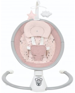 Električna ljuljačka za bebe KikkaBoo - Twiddle, Pink