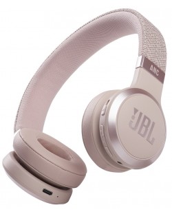 Bežične slušalice s mikrofonom JBL - Live 460NC, ANC, ružičaste