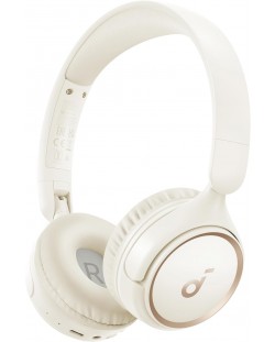 Bežične slušalice s mikrofonom Anker - SoundCore H30i, bijele