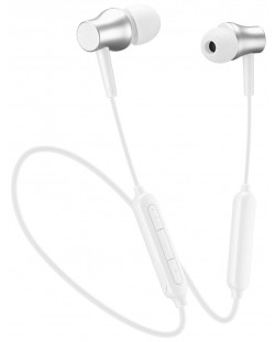 Bežične slušalice s mikrofonom Cellularline - Savage, bijele