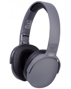 Bežične slušalice s mikrofonom Trevi - DJ 12E45 BT, crno/sive