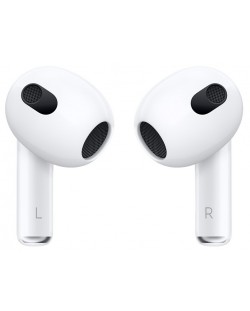Bežične slušalice Apple - AirPods 3, Lightning Case, TWS, bijele